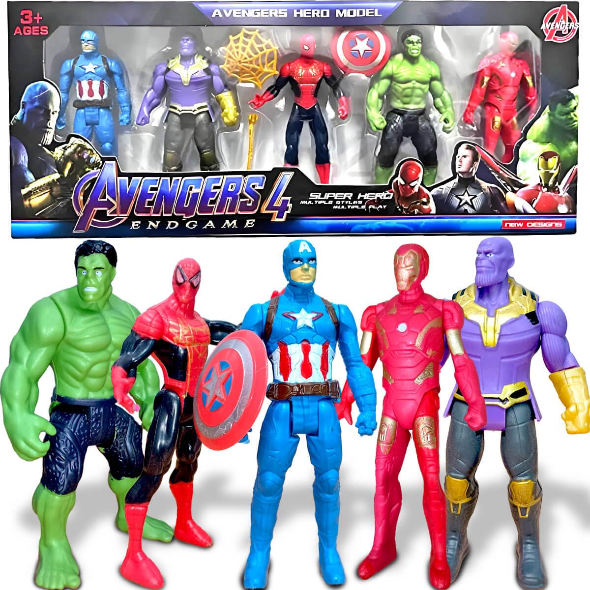 Marvel Avengers Action Figures Set