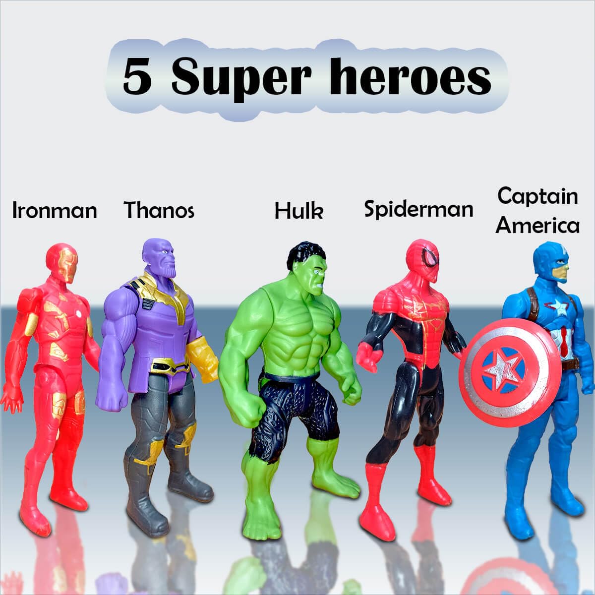 Marvel Avengers Action Figures Set