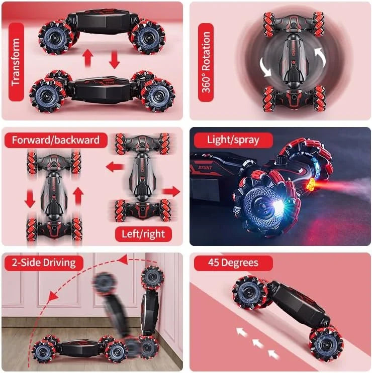 Gesture Control Stunt Car