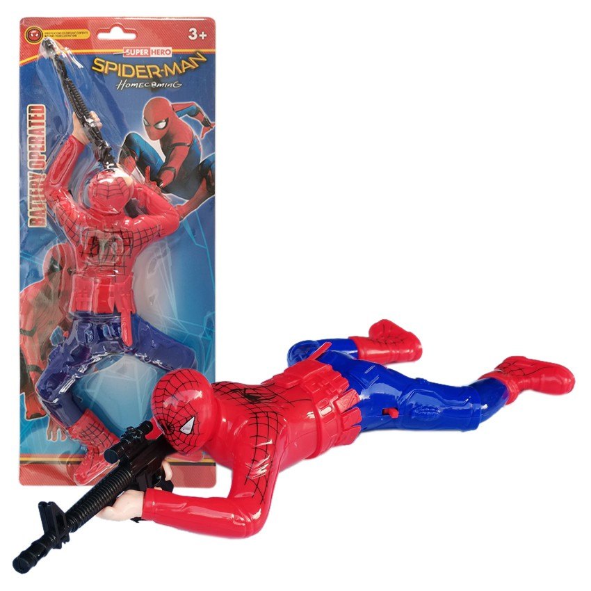 Crawling Spiderman